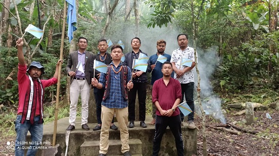 The Rengma Students Union  celebrated the 74th Naga Independence Day on 14 August 2020